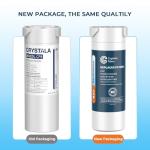 Crystala XWF Water Filters for GE Refrigerators - 3 Pack