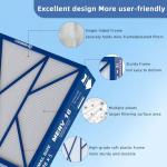 MERV 16 Lennox Air Purifier Filter Replacement - 2 Pack