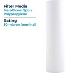 SpiroPure 50 Micron Polypropylene Water Filter Cartridge