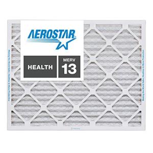 Aerostar 20x22x1 MERV 13 Air Filters - 2 Pack