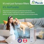 16x25x4 AirPurete High Capacity Furnace Filter Pack