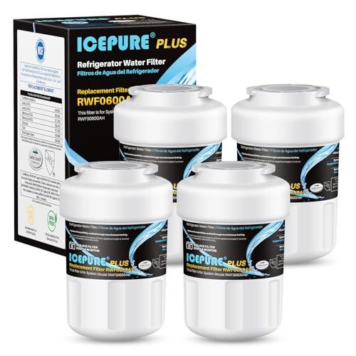 ICEPURE PLUS NSF53&42 Replacement Water Filters 4-Pack