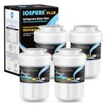 ICEPURE PLUS NSF53&42 Replacement Water Filters 4-Pack