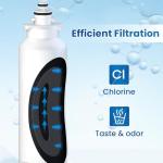 IcePure LG Refrigerator Water Filter Replacement 2-Pack