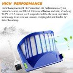 Aero Vac Filters Compatible with iRobot Roomba 500/600
