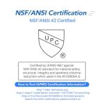 ICEPURE RFC6600A Water Filter Replacement 4-Pack