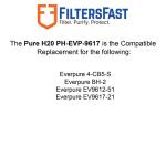 PureH2O Replacement Filter for Everpure 4CB5-S