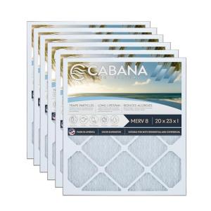 Cabana 6-Pack MERV 8 Air Filters 20x23x1