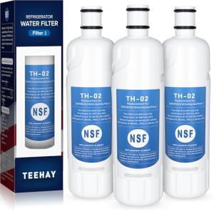 TEEHAY Water Filter 2 Replacement, 3 Pack
