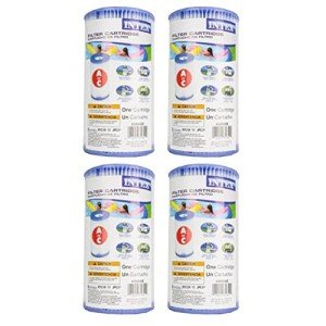 Intex Type A Pool Filter Cartridge (4 Pack)