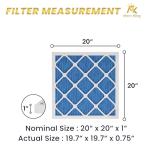 MervKing 20x20x1 MERV 11 Air Filter 2-Pack