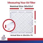 30x32x1 MERV 11 Pleated Air Filter 12-Pack