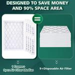 UBeesize MERV 13 Air Filters 14x20x1 (9-Pack)