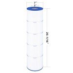 Cryspool® 07077 Pool Filter Cartridge 4 Pack