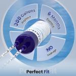 FrigiLife Refrigerator Water Filter 4-Pack