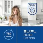 Suifl RWFFR Water Filter Replacement (3 Pack)