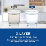 Suifl RWFFR Water Filter Replacement (3 Pack)