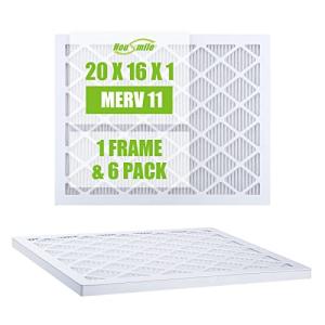 Housmile 16x20x1 MERV 11 Air Filter 6-Pack