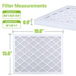 Housmile 16x20x1 MERV 11 Air Filter 6-Pack