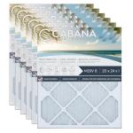 Cabana 6-Pack 20x24x1 MERV 8 Air Filters