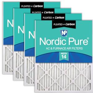 Nordic Pure 18x24 Pleated Air Filters MERV 14