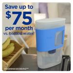 PUR 8-Cup Slim Water Filter Pitcher, Violet