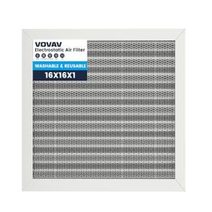 16x16x1 MERV 8 Washable Electrostatic Air Filter