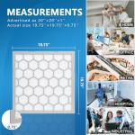 OlitAir 20x20x1 MERV 8 Reusable Air Filter