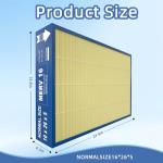 MERV 16 Pet Care Filter for Lennox Air Purifier