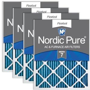 Nordic Pure 18x24 Pleated MERV 7 Air Filters