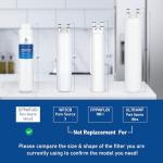 TEEHAY Water Filter Replacement, 2 Pack