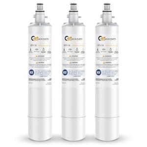 QPD 18 Water Filter Replacement 3-Pack for Fisher & Paykel