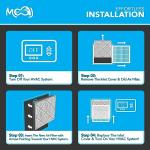 14x24x1 MERV 8 Air Filters - 4-Pack