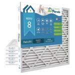 20x20x1 Air Filters - MERV 8, Pack of 6
