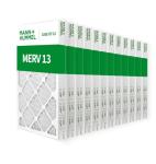Mann+Hummel MERV 13 Pleated Air Filters, 12 Pack