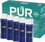 PUR Plus Water Filter Replacement Bottles, 5 Pack