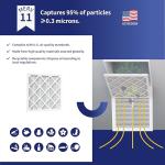 10x10x1 MERV 11 Air Filter 4 Pack