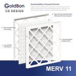 10x10x1 MERV 11 Air Filter 4 Pack