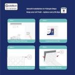 10x10x1 MERV 11 Air Filter 4 Pack