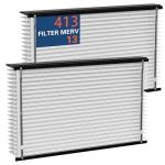 2-Pack 413 MERV 13 Filter for AprilAire