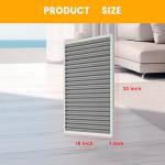 Washable 18x30x1 HVAC Air Filter for Life