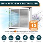 3 Pack AprilAire 413 MERV 13 Replacement Filters