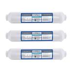 Hydronix ICF-10 Inline Activated Carbon Filter (3 Pack)
