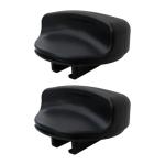 WELURE Refrigerator Water Filter Cap Replacement Black