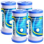 5 Micron 10" x 4.5" Whole House Water Filter 4-Pack