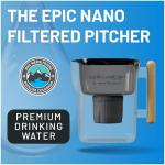 Epic Nano Water Filter Pitcher - 10 Cups