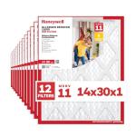 Honeywell 14x30x1 MERV 11 Air Filter 12-Pack