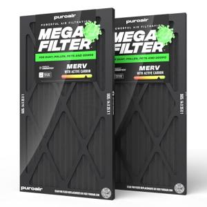PuroAir Mega MERV 13 Air Filters (2 Pack)