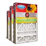 BestAir 16x25x3 MERV 11 Air Filter Pack of 3