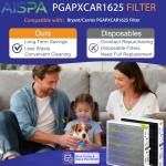 AISPA 2-Pack MERV 16 Air Filters, 16x25x3